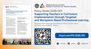 RITQ Releases New Policy Note on Supporting Teachers with the New Curriculum