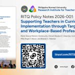 RITQ Releases New Policy Note on Supporting Teachers with the New Curriculum image-6119